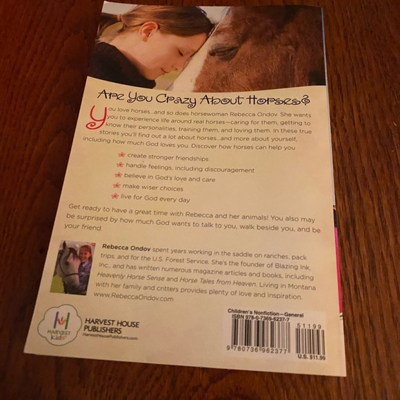 Great Horse Stories For Girls by Rebecca E Ondov Paperback Book - Picture 2 of 2